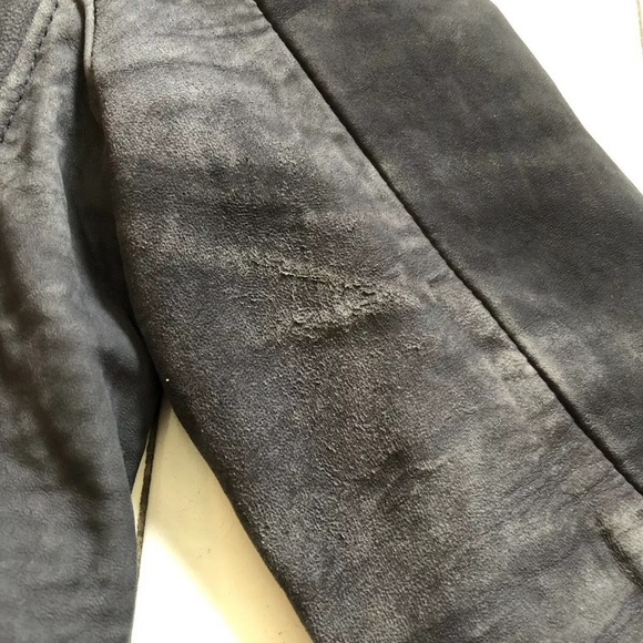 The Kooples Leather biker jacket Lambskin coat xs - Picture 6 of 8